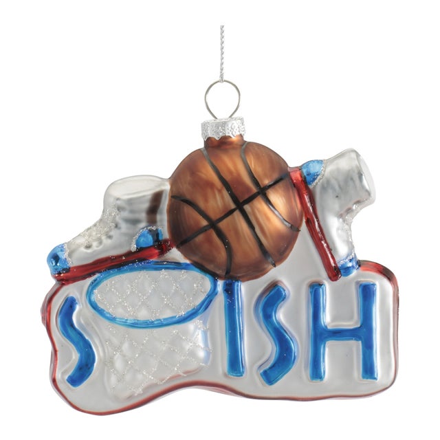 2020s Glass Sports Ornaments (Set of 12) For Sale - Image 5 of 5