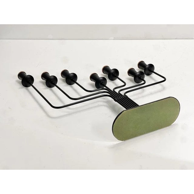Metal Mid-Century Modern Candleholder in Copper and Metal by Gunnar Ander for Ystad-Metall, 1960s For Sale - Image 7 of 8