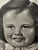 Original graphite pencil drawing by American artist and illustrator Theodore E. Schrock (1879–1952), depicting a smiling...