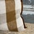 French French Linen Accent Cover– Vichy Havane For Sale - Image 3 of 7
