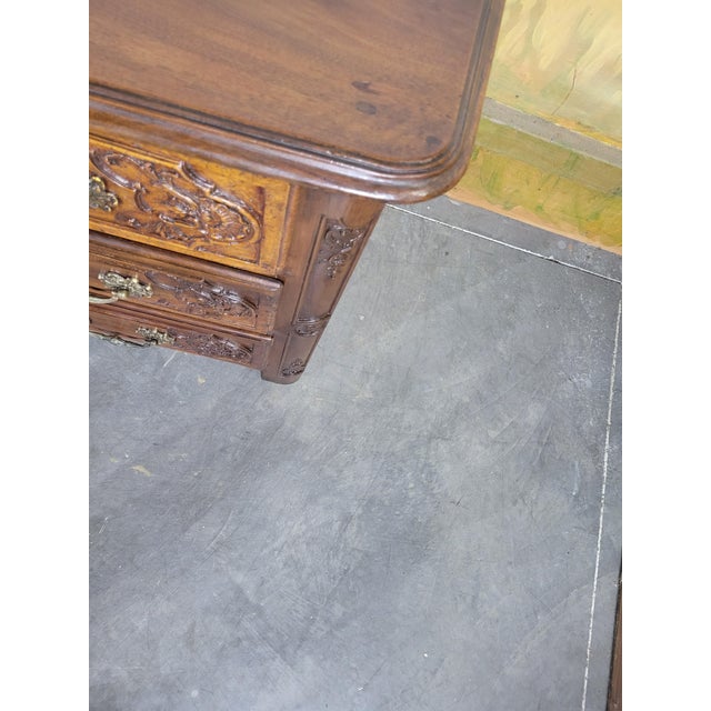 Louis XV Chest of Drawers in Walnut For Sale - Image 10 of 13