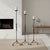 The Scroll-Foot Bamboo Trio: Floor Candelabra Set ️ Combine the exotic look of bamboo with the classic elegance of...