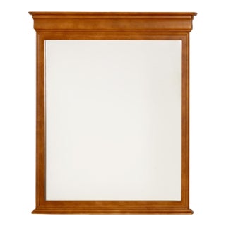 Canadian Neoclassical Style Maple Framed Mirror For Sale