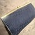 1980s Blue Fabric and Brass Italian Continuous Logo Clutch by Zenith For Sale - Image 9 of 15