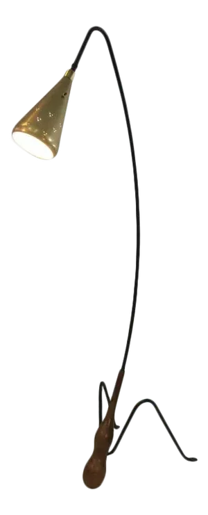 Mid Century Modernist Floor Lamp Attributed to Greta Grossman