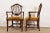 Ethan Allen Federal Mahogany Shield Back Dining Chairs, Set of Four For Sale In South Bend - Image 6 of 14