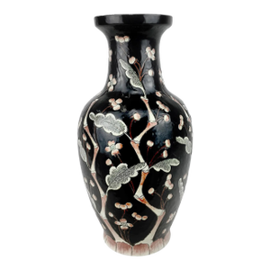 Vintage Arabesque Blossom Motif Vase