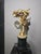 Metal J.R. Colinet, Chryselephantine Style Sculpture, 1930, Gilt Bronze on Marble Base For Sale - Image 7 of 11