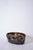Low Brown and Green Relief Ceramic Planter, 1950s For Sale - Image 3 of 6