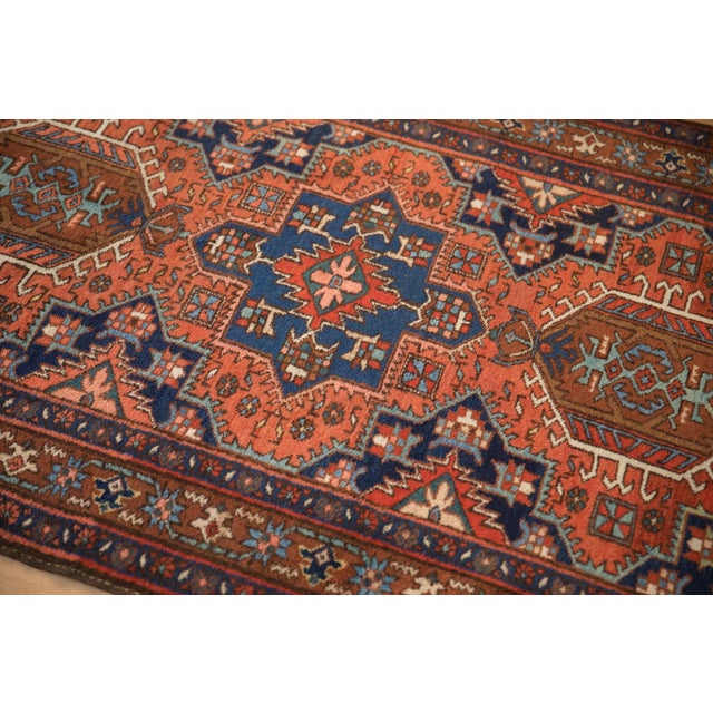 Vintage Karaja Rug - 3'4" x 4'11" For Sale In New York - Image 6 of 9