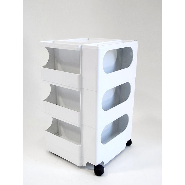 Vintage Boby Cart in White by Joe Colombo for B-Line, Italy, 2009 For Sale - Image 3 of 17