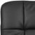 Edwin Desk Chair in Black & Silver For Sale - Image 4 of 5