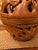 1970s Hand-Carved Openwork Wood Safari Animal Basket Sculpture For Sale - Image 10 of 11