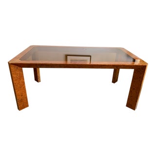 Vintage New Burlwood Dining Tables Chairish