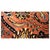Antique Persian Tabriz Pahlavi Wool 11x17 Orange, Blue & Green Handmade Area Rug #9902606 For Sale - Image 11 of 13