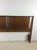 Mid Century Modern Walnut Headboard With Turned Wood Frame For Sale - Image 4 of 18