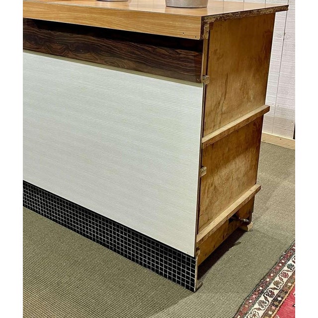 Formica Bar Counter with Rounded Corners, 1960s For Sale - Image 6 of 13