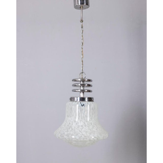 Vintage Italian Murano Glass Pendant Lamp, 1960s For Sale - Image 4 of 13