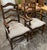 Wood C. 1980 Guy Chaddock English Ladderback Chairs Set of 6 For Sale - Image 7 of 12