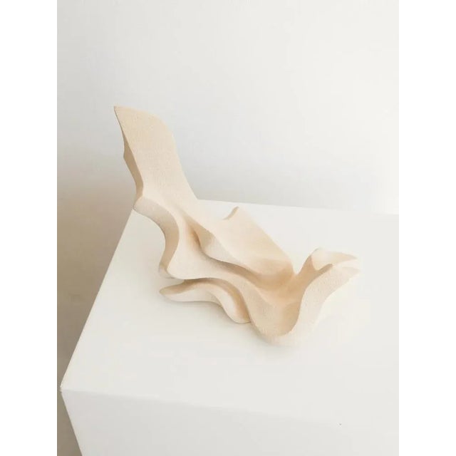 Not Yet Made - Made To Order Ceramic Flowing Silence Sculpture in Stoneware Clay by Aleksandra Krasnopolska For Sale - Image 5 of 6