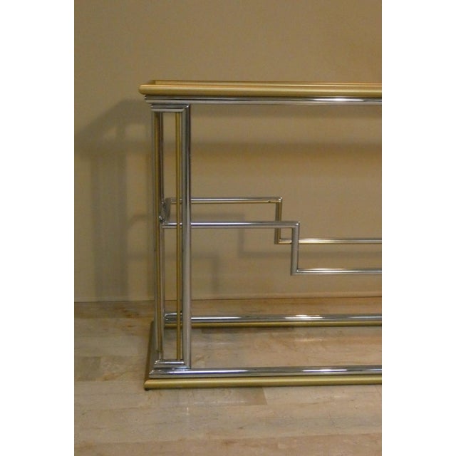 Hollywood Regency Console Table, Italy, 1970s For Sale - Image 11 of 18