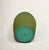 Paper 1980s Two-Toned Green Corrugated Cardboard Vase, by Flute Chicago For Sale - Image 7 of 11