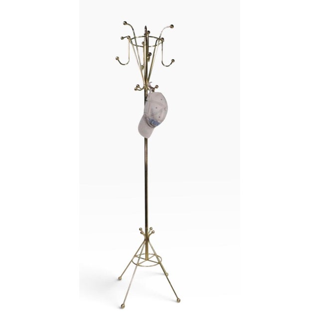 Mid 20th Century Hollywood Regency Coat Rack Stand For Sale - Image 9 of 9