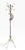 Mid 20th Century Hollywood Regency Coat Rack Stand For Sale - Image 9 of 9
