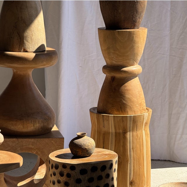 Side Table in Suar Wood For Sale - Image 13 of 18