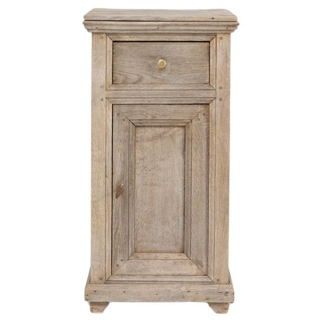 19th Century French Oak Bedside Table For Sale - Image 15 of 18