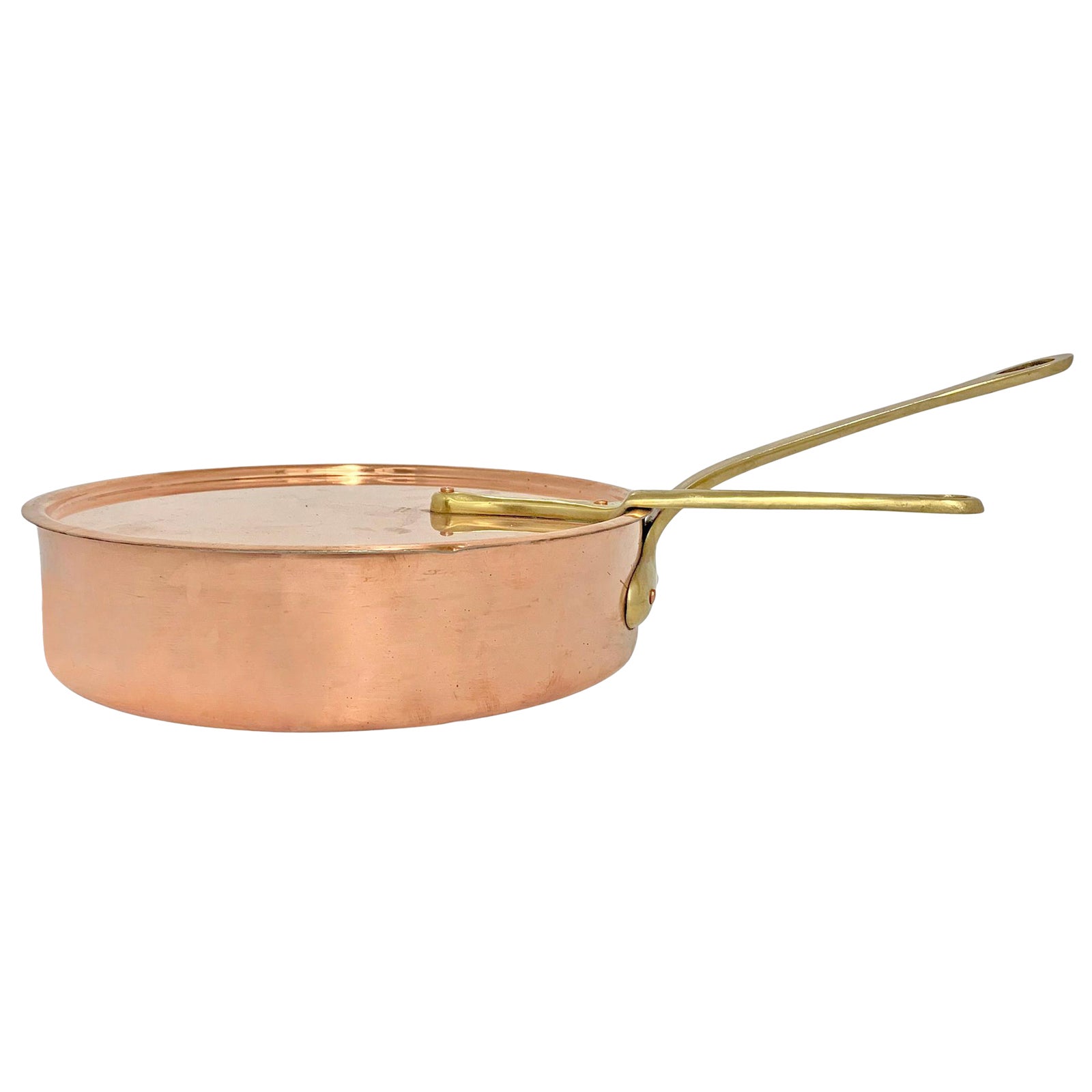 Mid20th Century American Copper Sauté Pan By Chairish