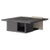 Black Oak and Travertine Table with Sculptural Detail by Ultramobili For Sale - Image 9 of 9