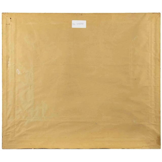 Contemporary Lello Barresi, Sicilian Landscape, Oil on Canvas, 1980s For Sale - Image 3 of 5