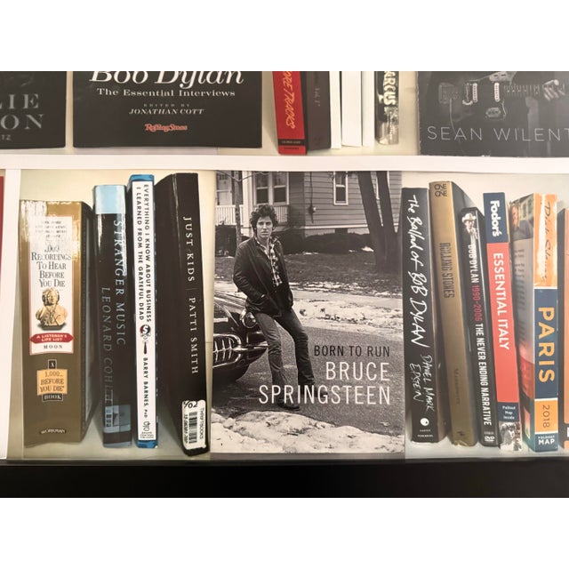 Contemporary Original Bookshelf Dylan Photographic Collage Wall Art Music Montage For Sale - Image 3 of 7