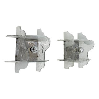 LP 263 Ceiling Lamps by Carlo Nason for Mazzega, Italy, 1970s, Set of 2 For Sale