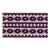 Sample - Schumacher Talitha Tape in Violet on Natural For Sale