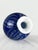 Glass Vintage Cobalt Blue Murano Glass Bowl with Abstract Animal Pattern, 1980s For Sale - Image 7 of 14