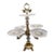 Vintage French Crystal & Gilt Bronze Five-Tier Bonbonniere Stand Rococo Dessert Server Crystal Centerpiece For Sale