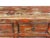 Chinese Chinese Distressed Orange Brown 9 Drawers Dresser Cabinet For Sale - Image 3 of 11