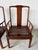Vintage Henredon Hollywood Regency Chinoiserie Sculpted Mahogany Dining Armchairs – Pair For Sale - Image 10 of 16