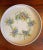 Lovely vintage hand painted tray from Portugal. A generous 13 inches wide with a 1.25 inch high standing rim. The center...