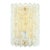 1960s Mid-Century Modern Scandinavian Glass & Brass Wall Light/Sconce by Carl Fagerlund for Orrefors For Sale
