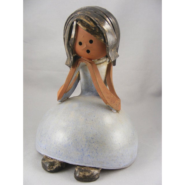 Elisa Pottery Girl Figurine Chairish