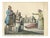 Frisian Fisherman & Winter Costume Scene Dutch Costume Lithograph, c.1840 For Sale