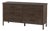 Lennon 60 in. W Rectangular Wood 6 Drawer Rounded Leg Dresser, Soft Brown For Sale