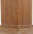 Brown Pencil Reed Pedestal Console Table in the manner of Vivai Del Sud, 1970s For Sale - Image 8 of 12