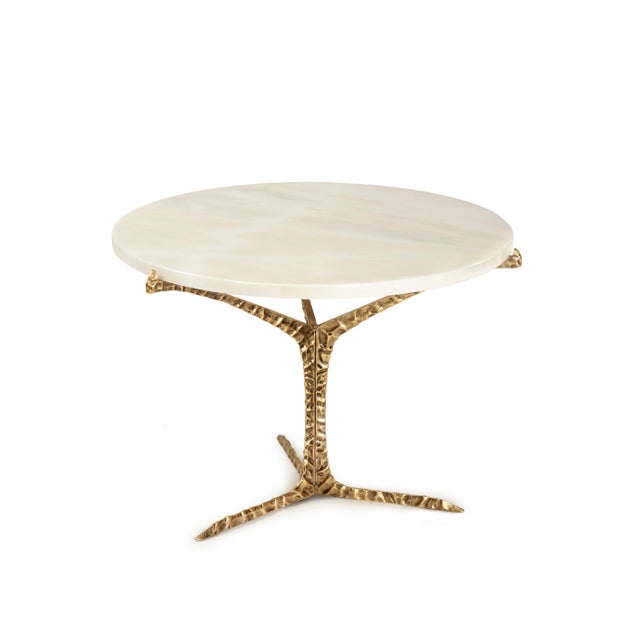 Alentejo Low Coffee Table with Estremoz Marble Top by Insidherland For Sale - Image 9 of 9