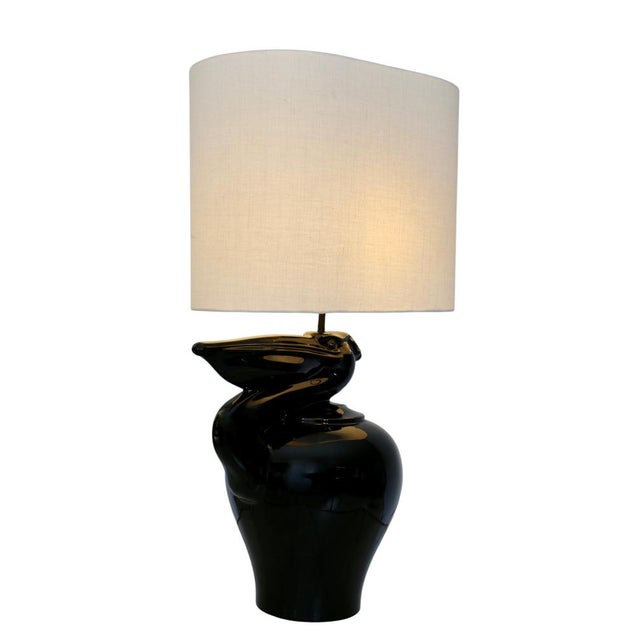 Ceramic Table Lamp, France, 1970s For Sale - Image 7 of 8