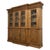 Antique 20th Century English Pine Breakfront Bookcase For Sale - Image 4 of 10