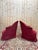 A generous silhouette and deep burgundy velvet: this is what this superb pair of toadstool armchairs has to offer. these...